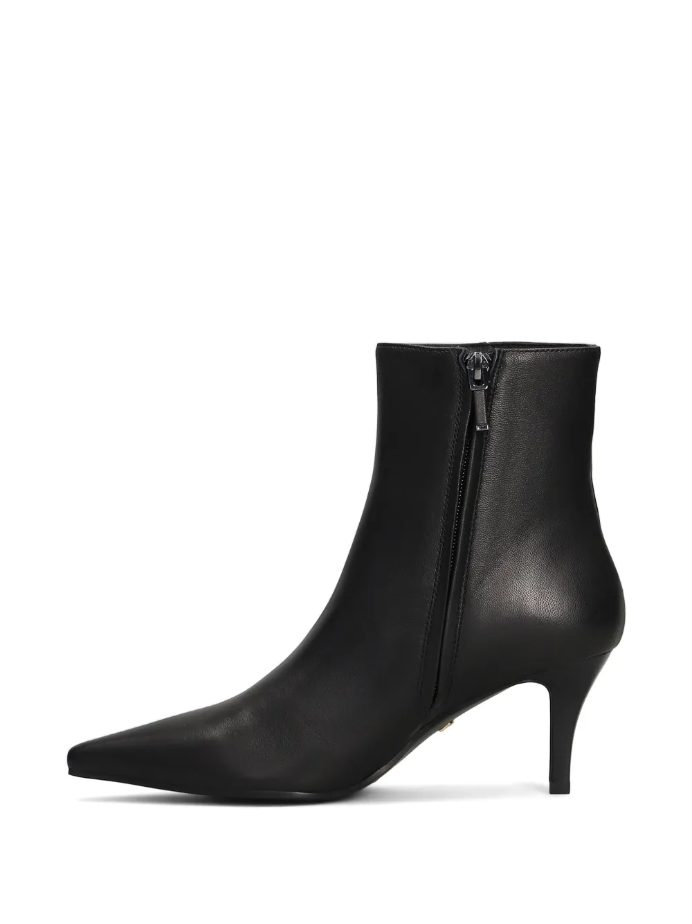 Lola Cruz pointed-toe stiletto-heel ankle boots Zwart