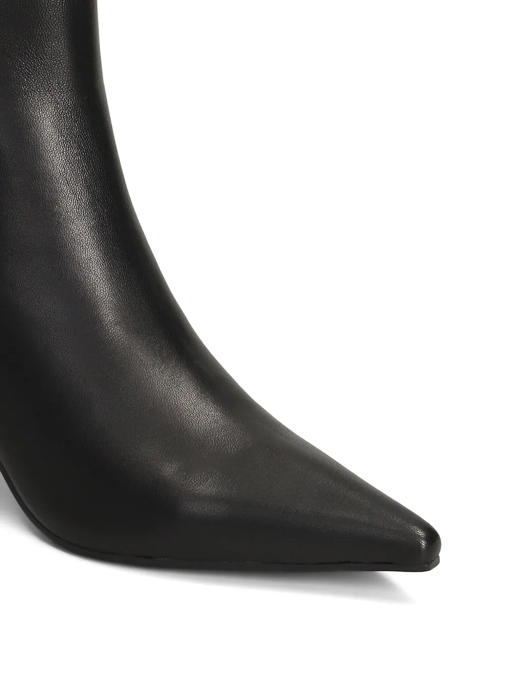 Lola Cruz pointed-toe stiletto-heel ankle boots Zwart