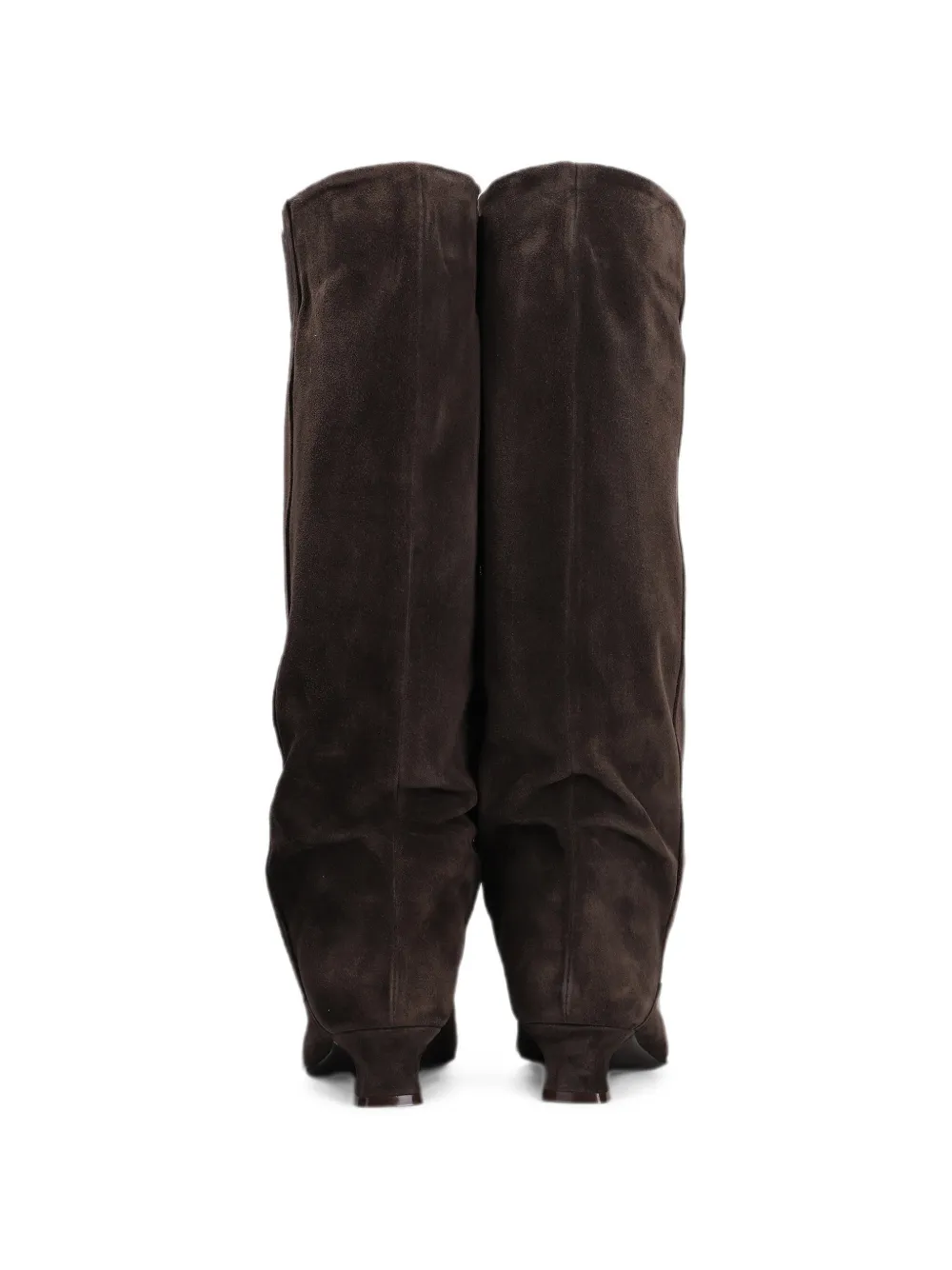 The Seller almond-toe calf suede slouchy boots Bruin