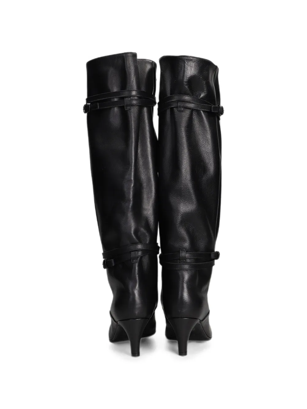 strategia shoes Leren laarzen Zwart