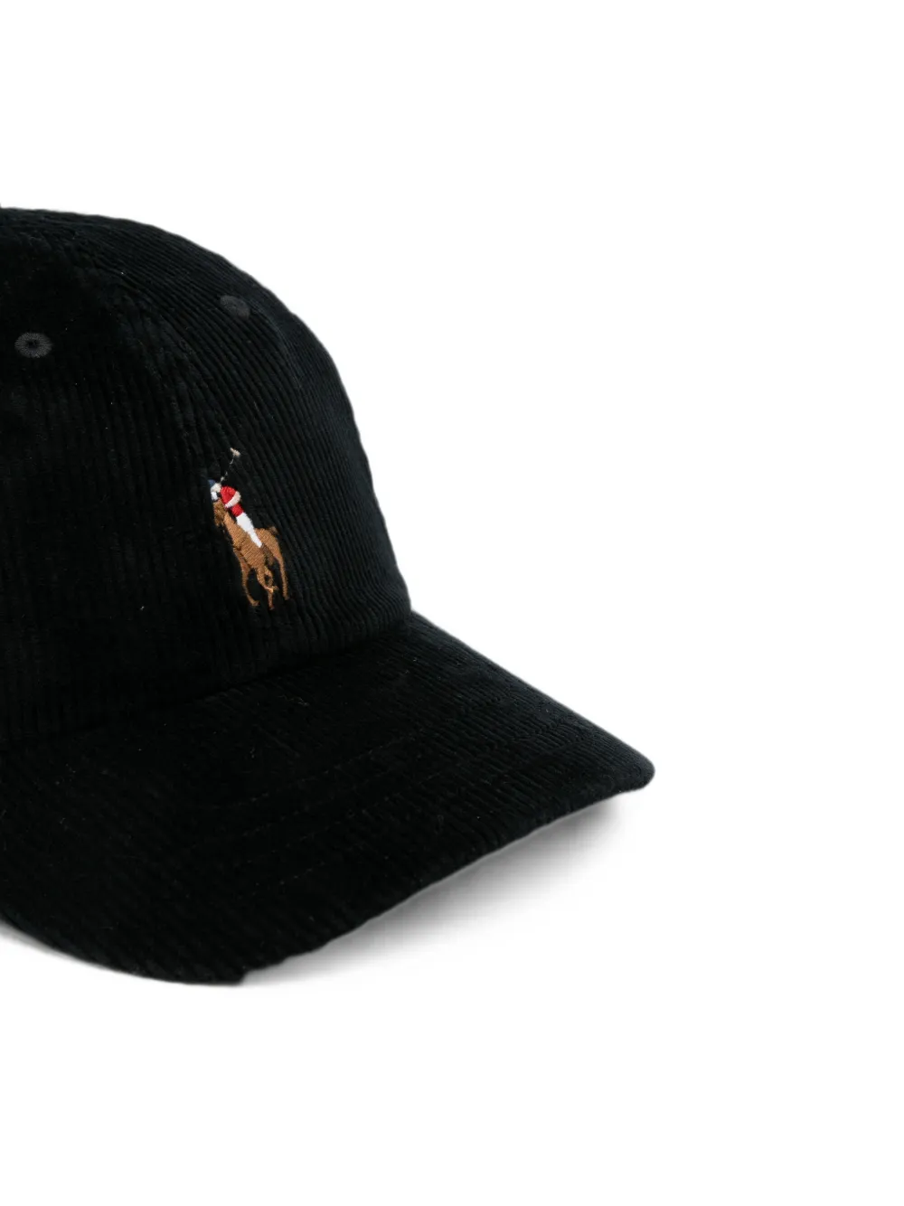 Polo Ralph Lauren Muts met geborduurd logo Zwart