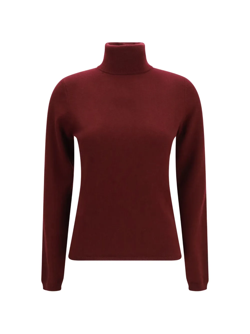 Allude turtleneck ribbed-trim sweater - Rot