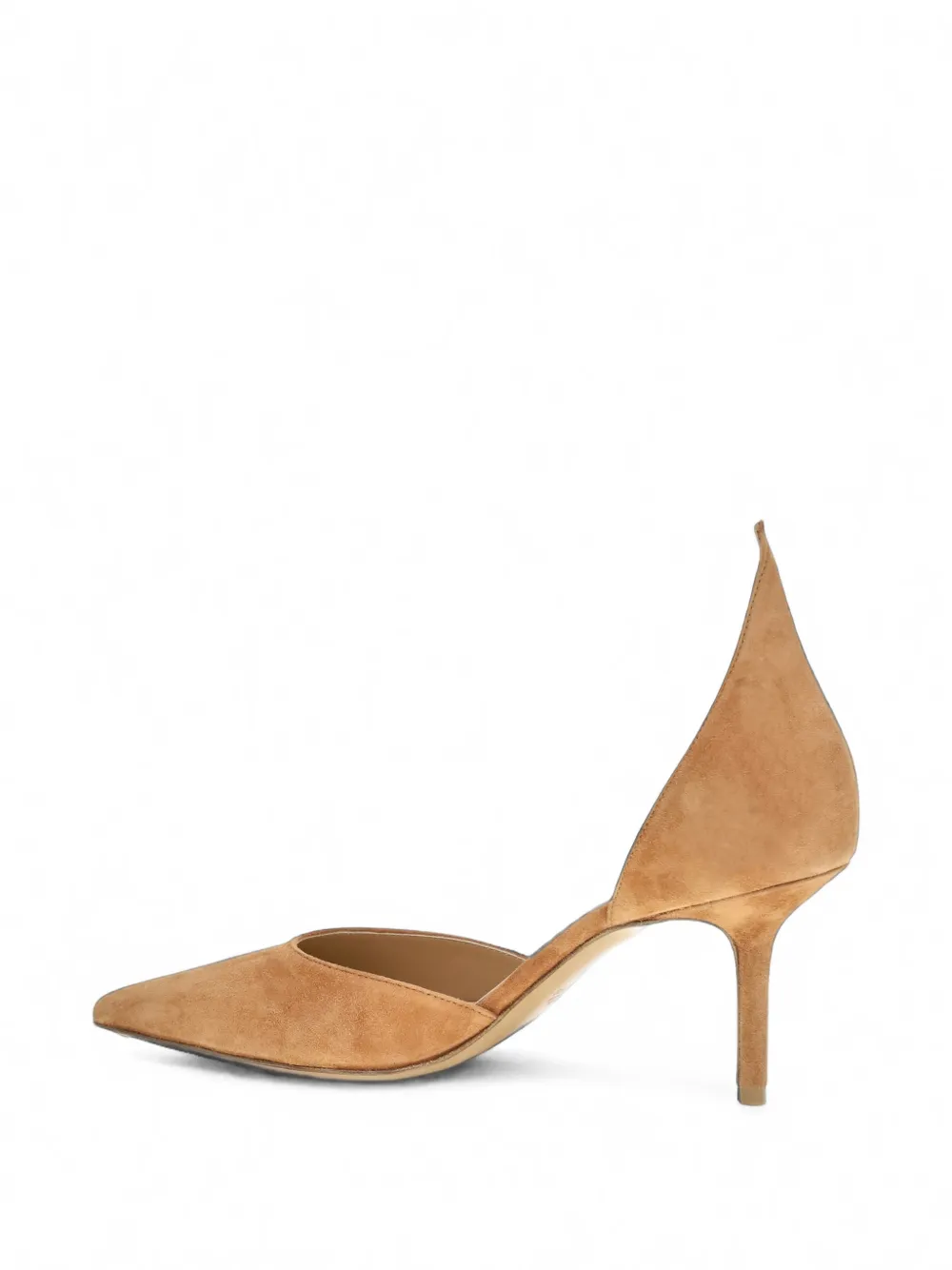 Francesco Russo Flame d'Orsay pumps met puntige neus Bruin