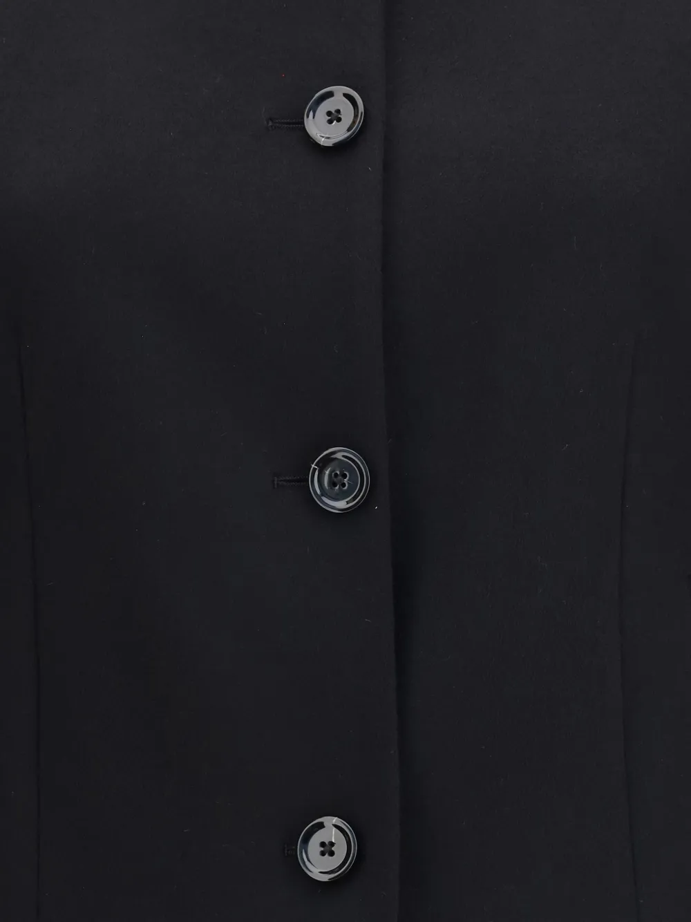 Lardini Button-up Pointed-collar Jacket In Black