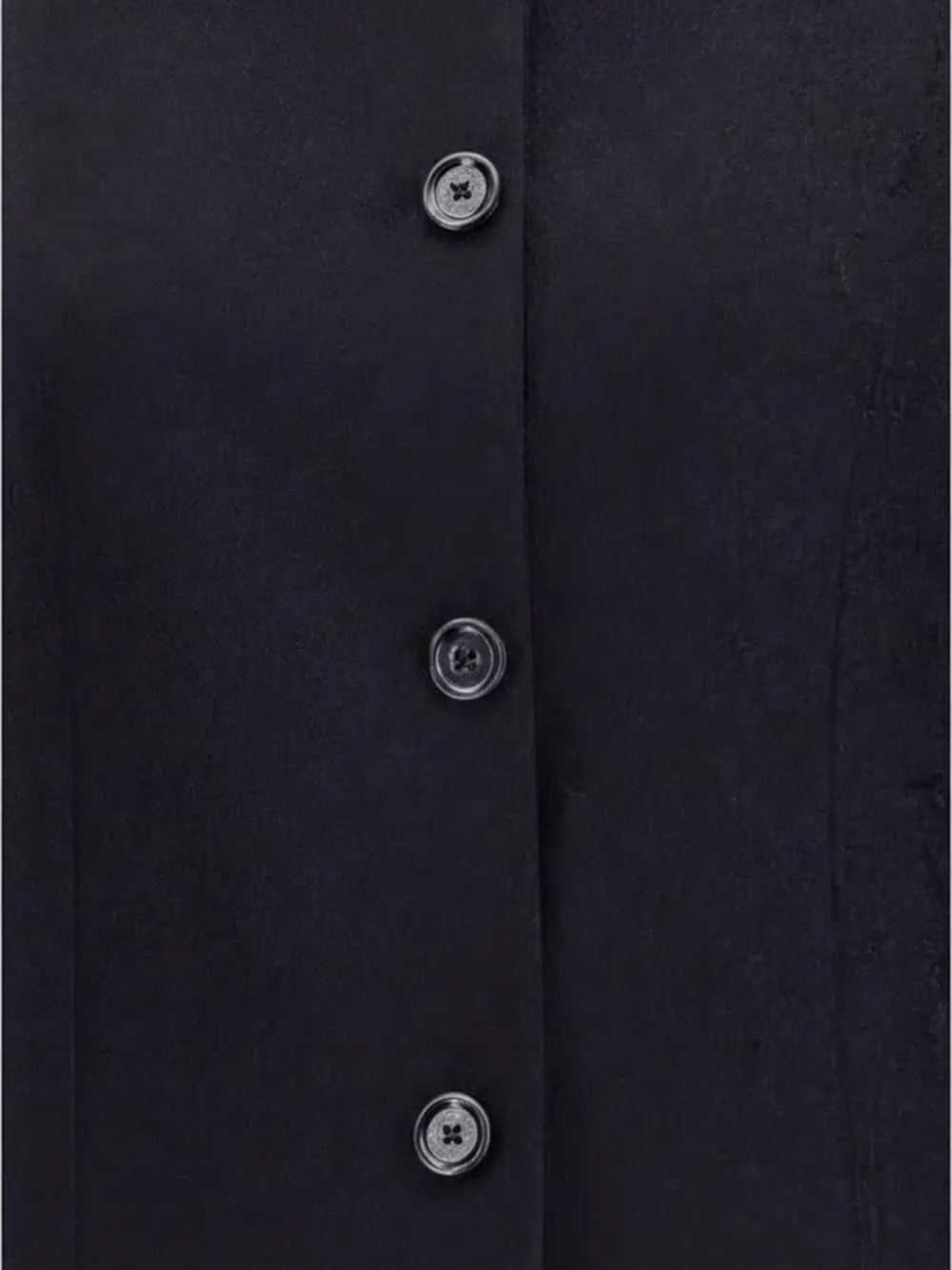 Lardini Button-up Pointed-collar Jacket In Black
