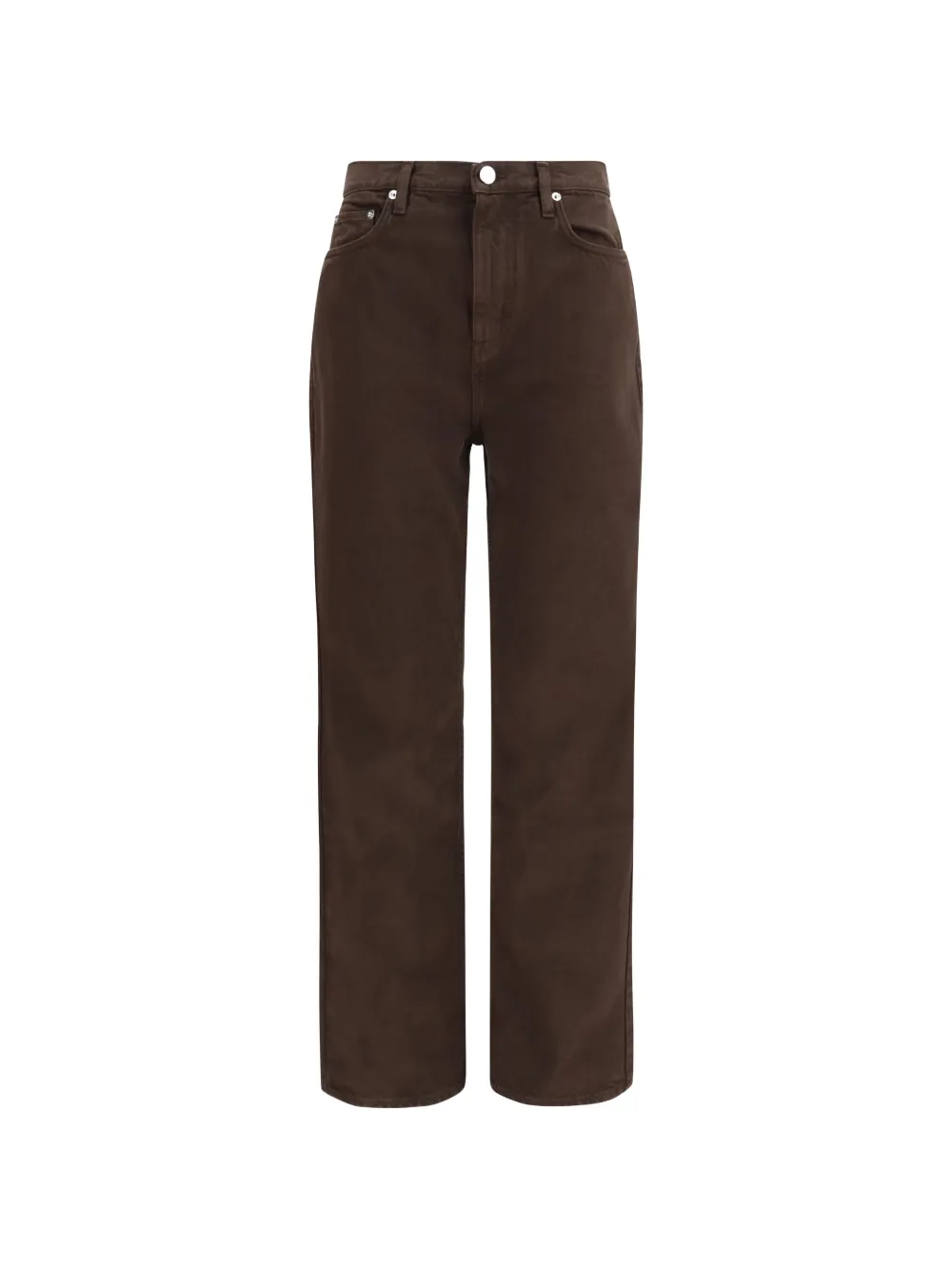 LouLou de Saison Jude LDS straight-leg jeans - Marrone