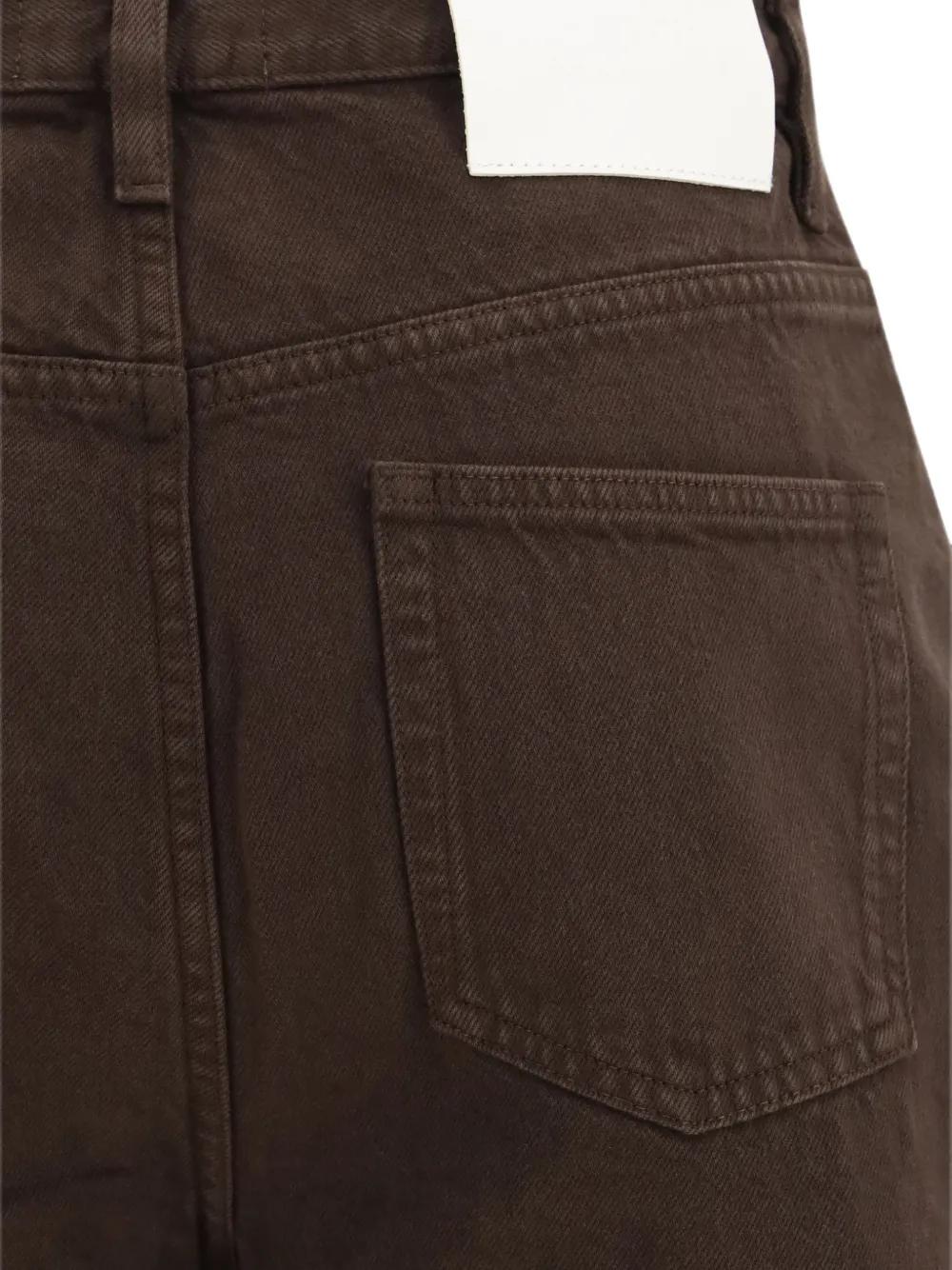 LouLou de Saison Jude LDS straight jeans Bruin