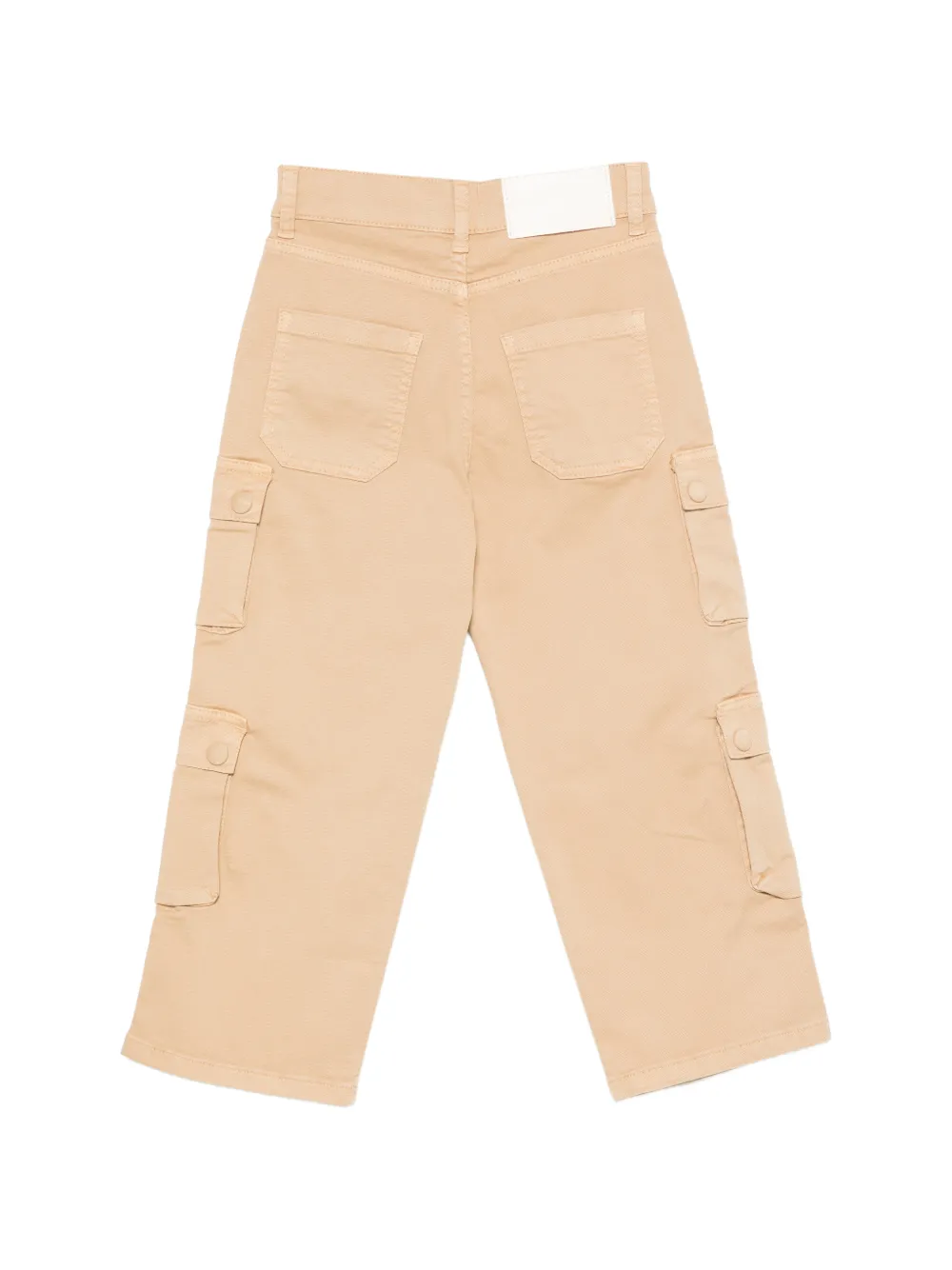 MSGM Kids Trainingsbroek met geborduurd logo Beige