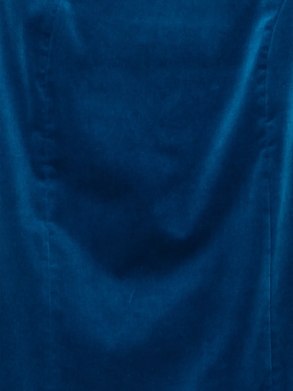 Jil Sander Fluwelen midi-rok Blauw
