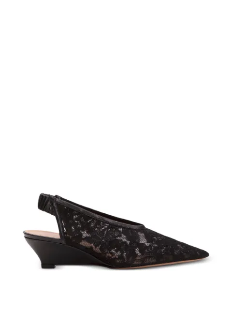 ODISSI Maria lace heeled pumps