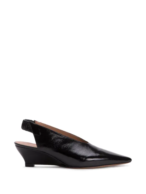 ODISSI Maria pointed-toe wedge pumps