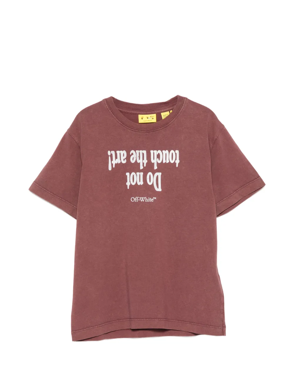 Off-White Kids Arrow-print T-shirt - Rosso