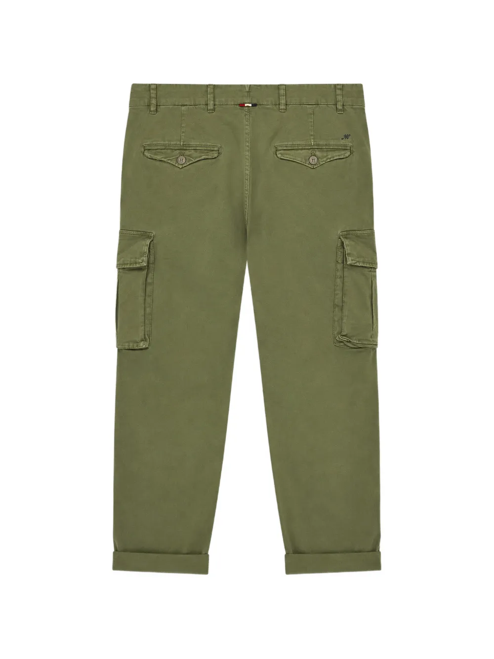Mason's Cargo broek met geplooid detail Groen