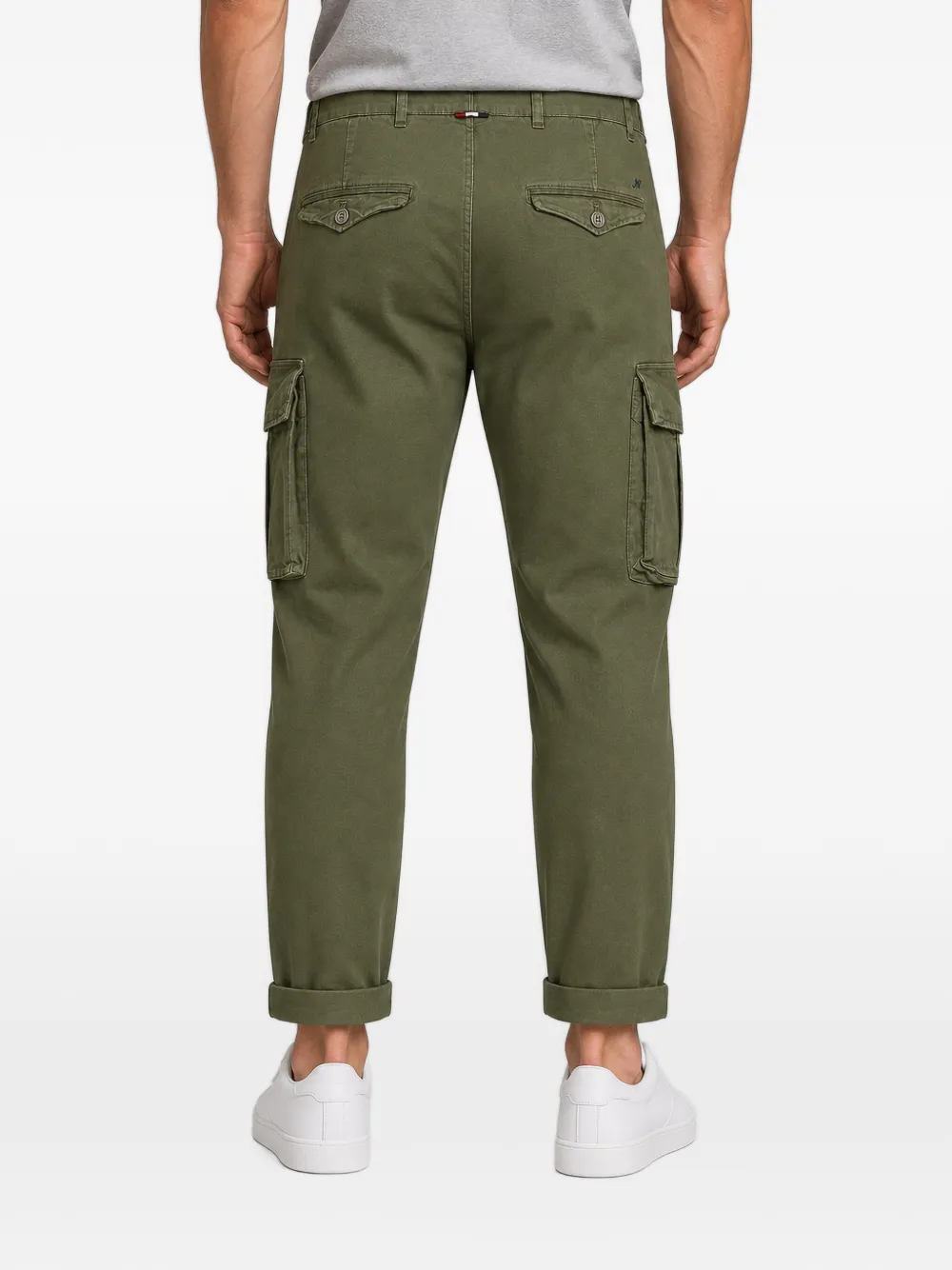 Mason's Cargo broek met geplooid detail Groen