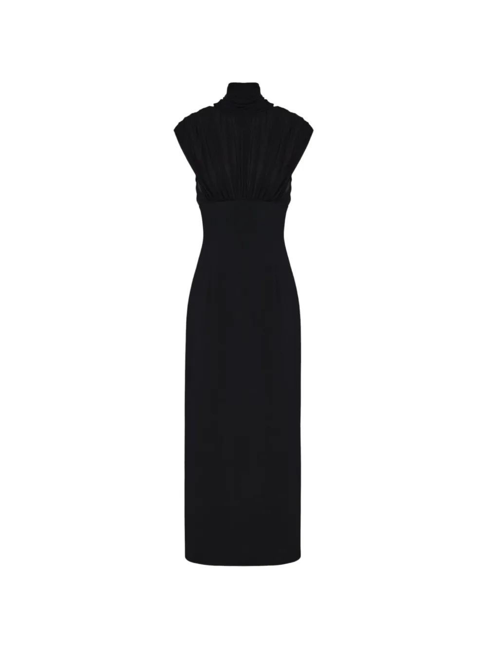 ARMARIUM Fosca ruched maxi dress - Noir ARMARIUM Fosca ruched maxi dress - Noir
