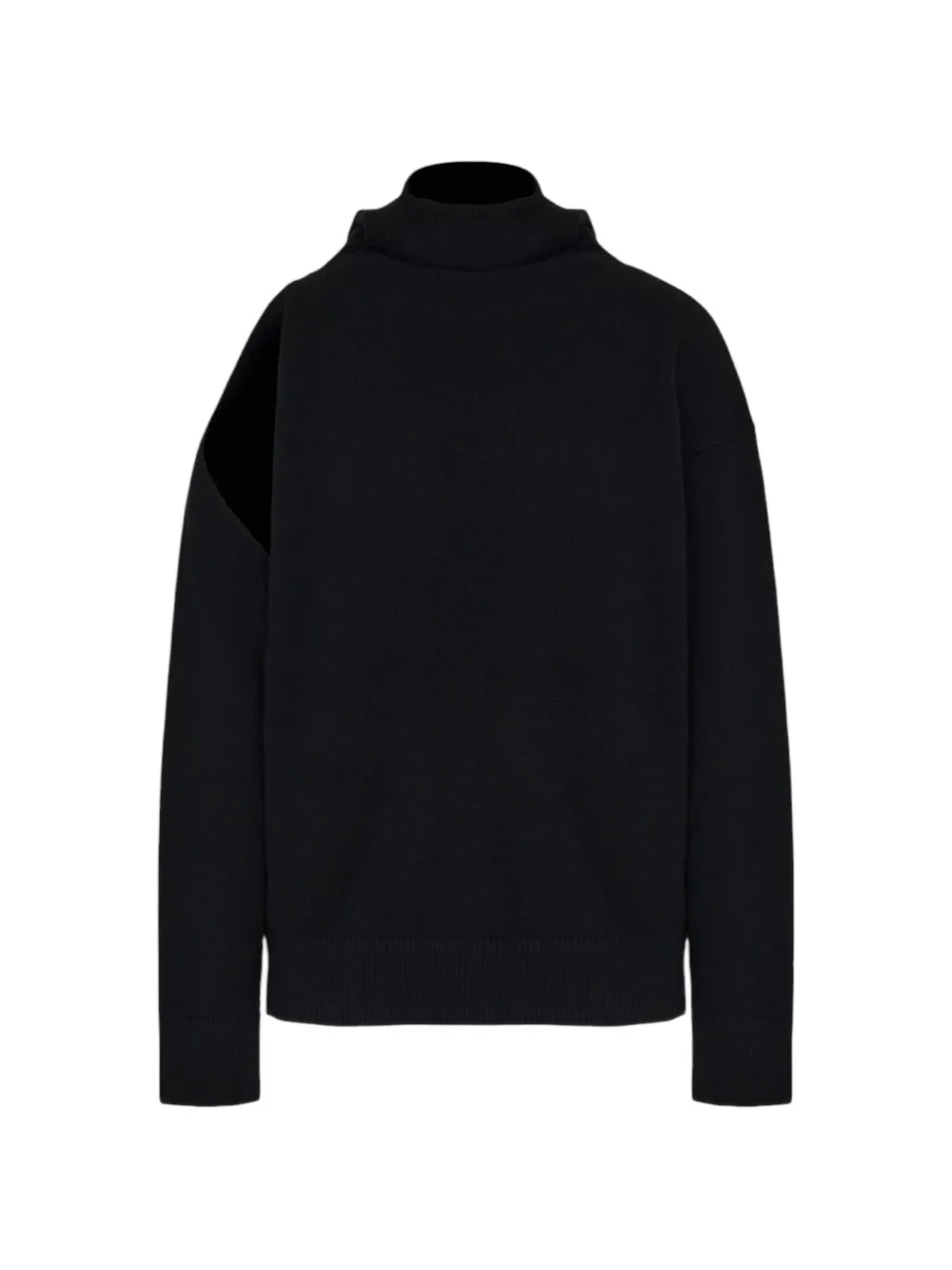 ARMARIUM Penelope cut-out hoodie Zwart