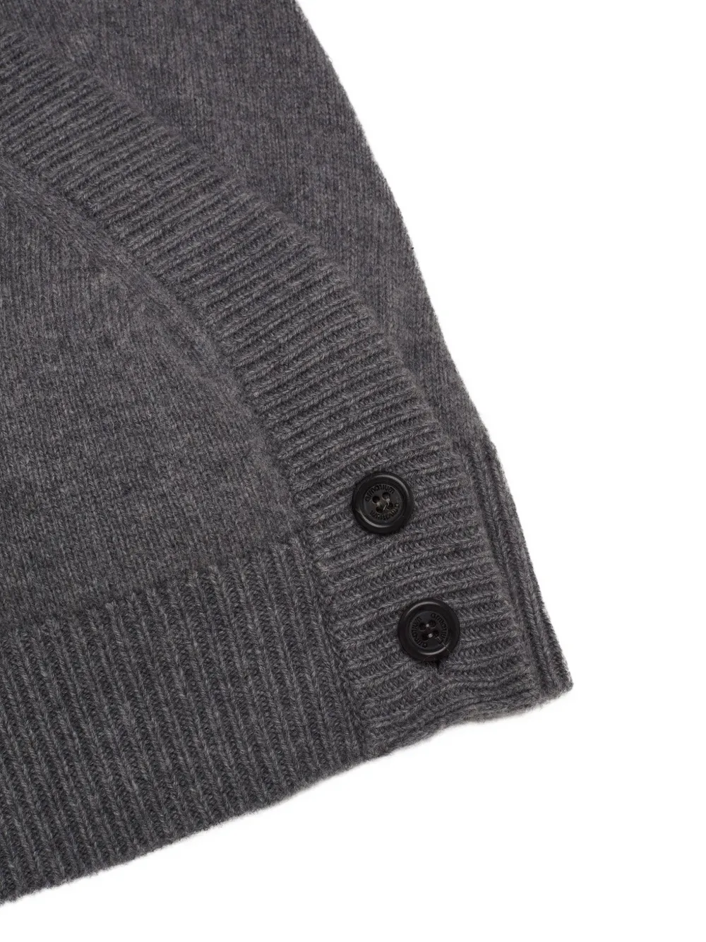 ARMARIUM Elenia wrap-style cardigan Grijs