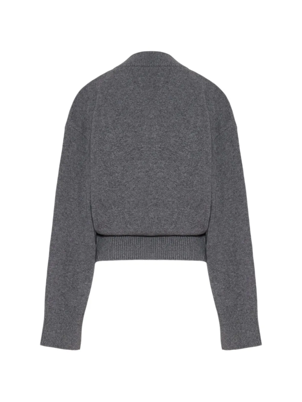 ARMARIUM Elenia wrap-style cardigan Grijs