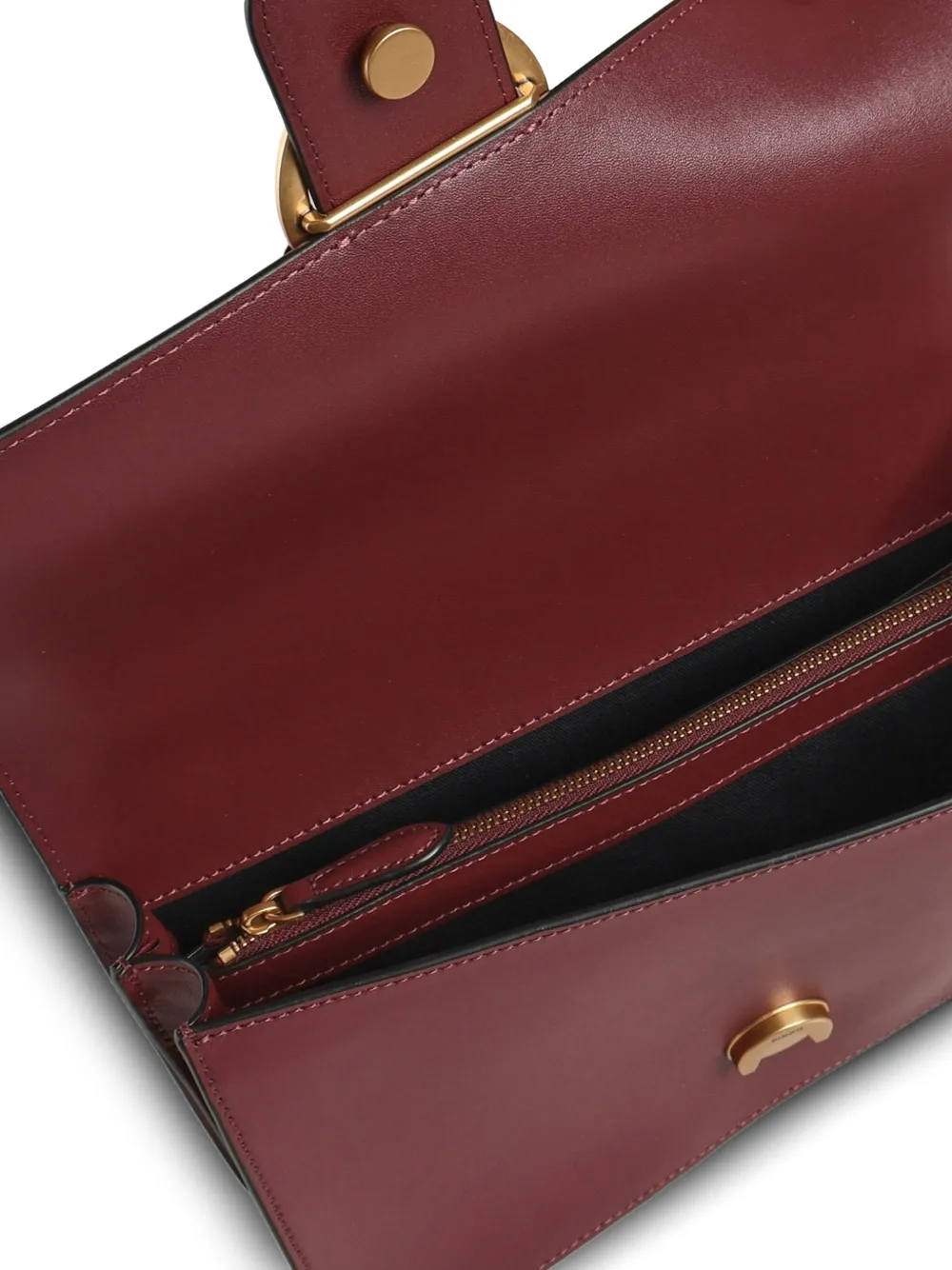 PINKO Medium Love Birds leren crossbodytas Rood