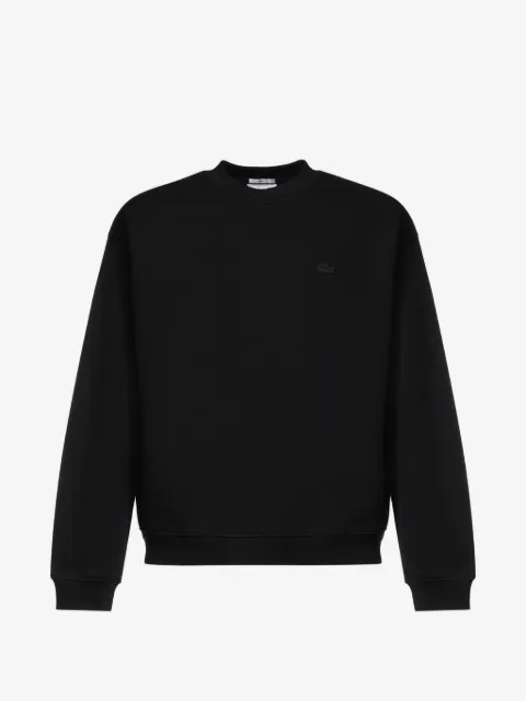 Lacoste loose-fit heavy fleece sweatshirt