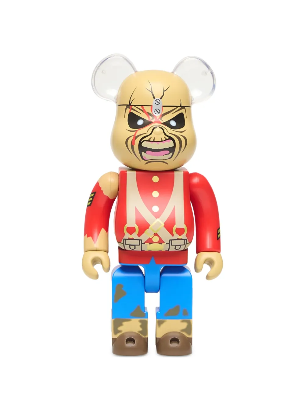 MEDICOM TOY Be@rbrick Iron Maiden Eddie The Trooper figure - Rot