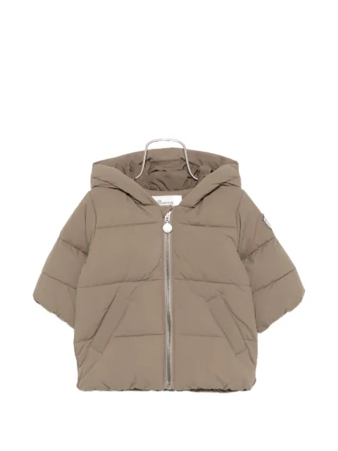 Bonpoint logo-patch padded jacket