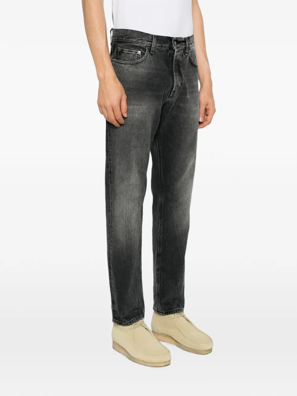 Haikure Slim-fit jeans Zwart