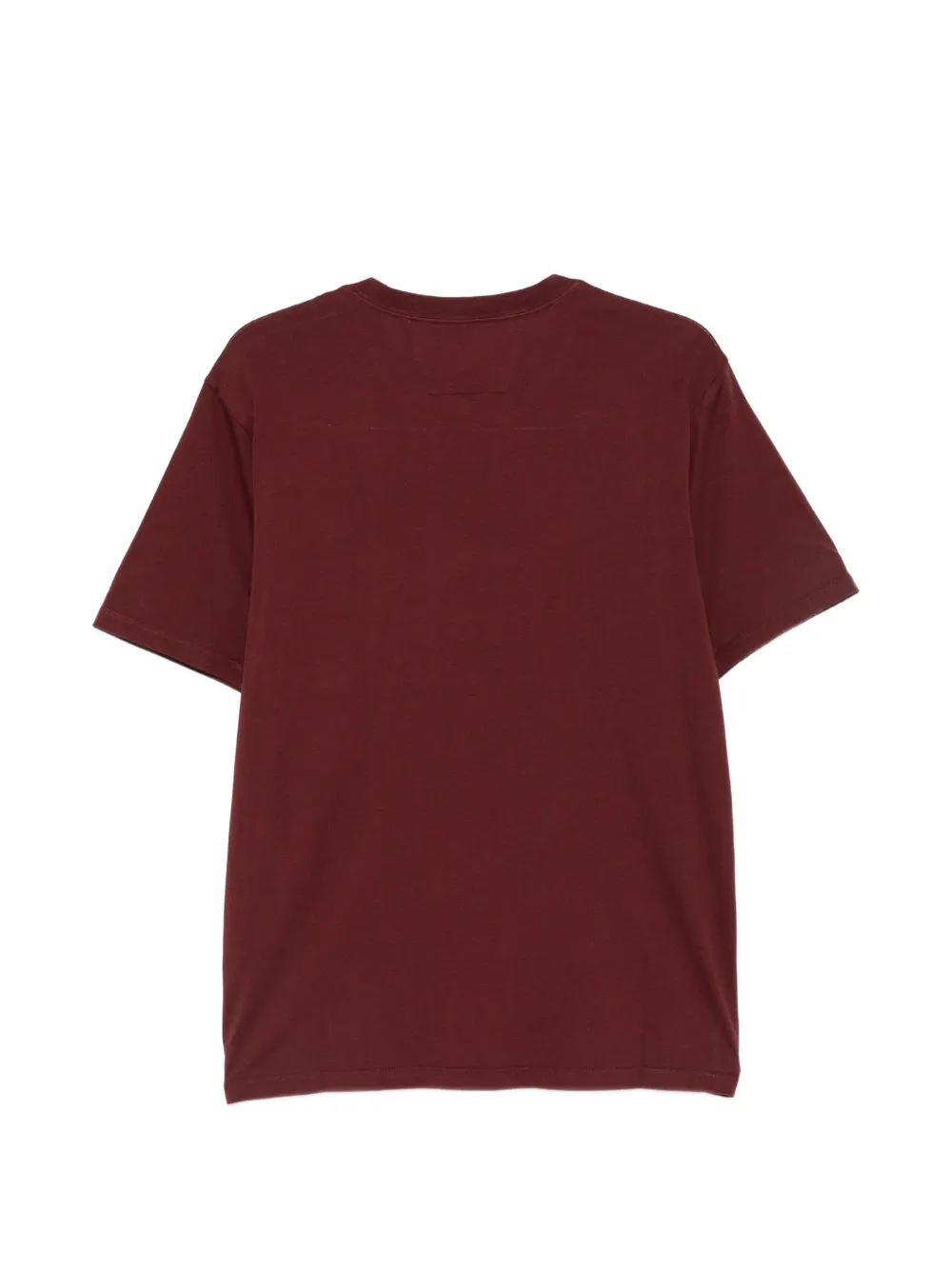 C.P. Company T-shirt met logopatch Rood