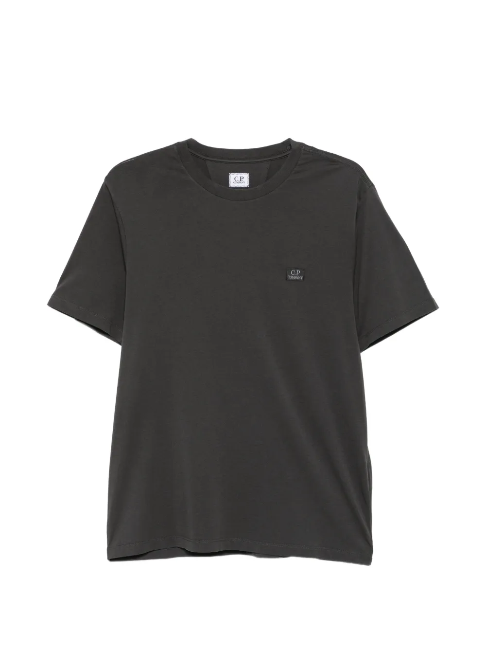 C.P. Company logo-patch T-shirt - Grigio