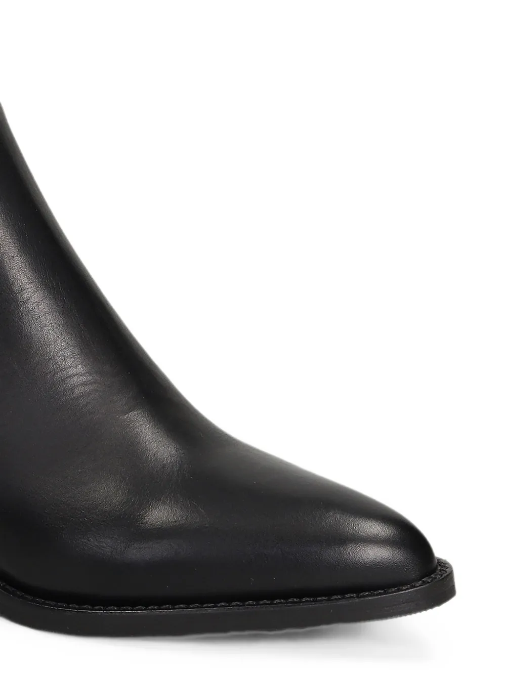 Fabio Rusconi pointed-toe zip-fastening ankle boots Zwart