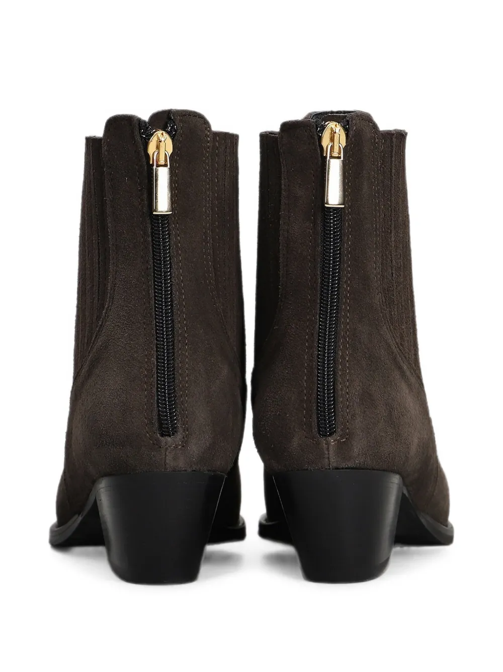 Fabio Rusconi elasticated-side zip-up ankle boots Bruin