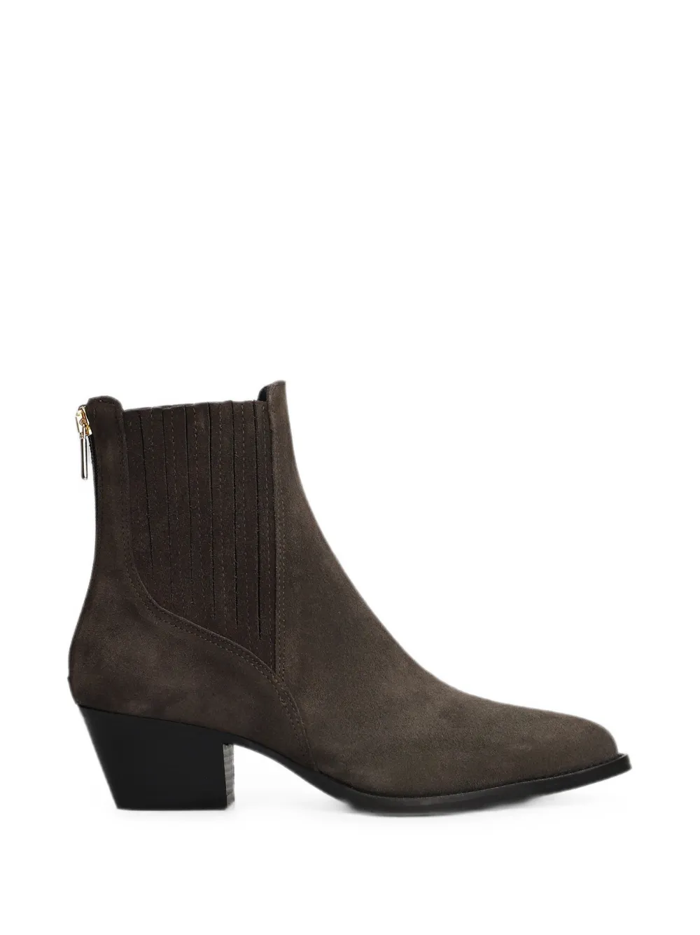 Fabio Rusconi elasticated-side zip-up ankle boots Bruin