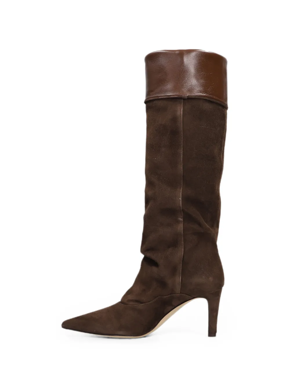 The Seller pointed-toe slouchy knee-high boots Bruin
