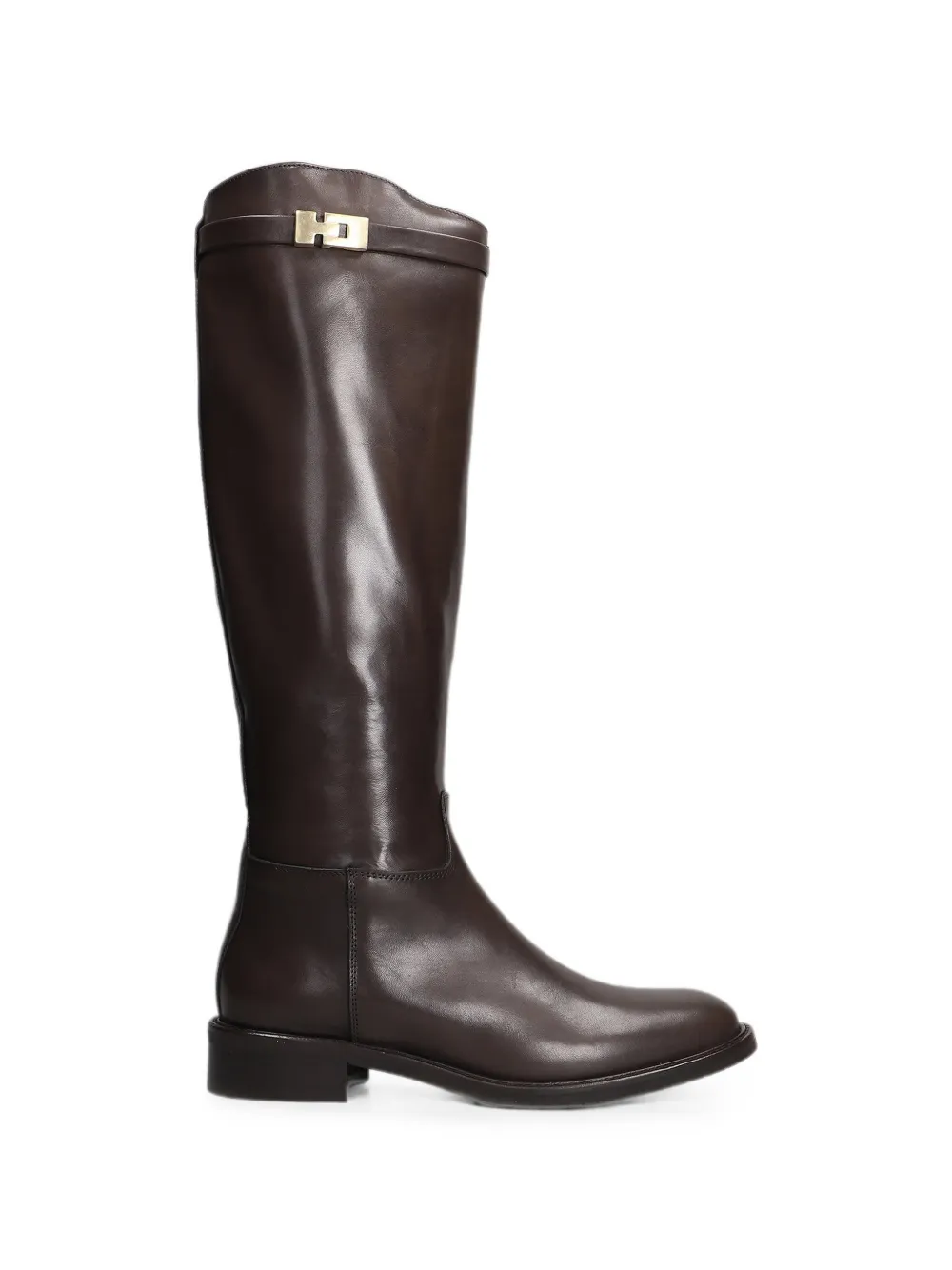 Julie Dee buckle-detail knee-high boots Bruin
