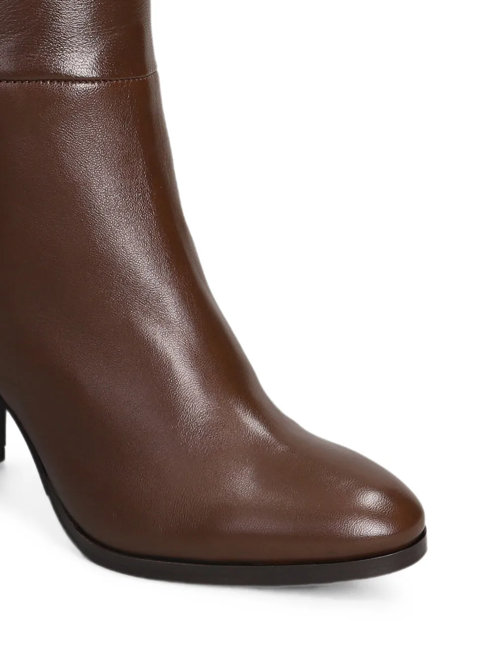 Julie Dee side-zip leather boots Bruin