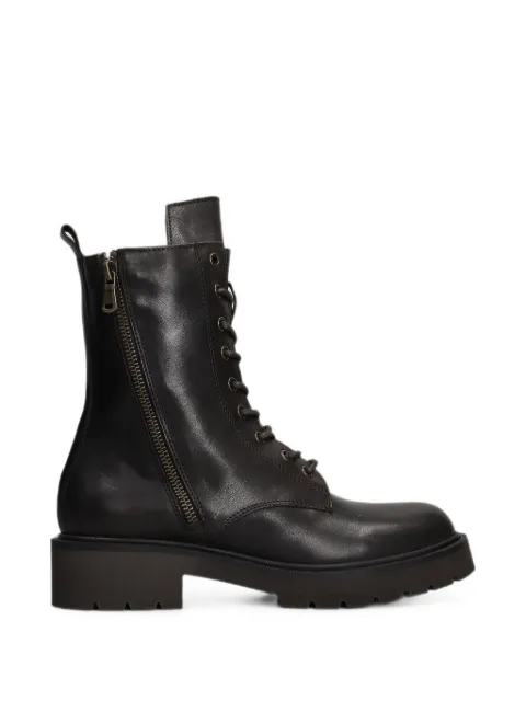 Julie Dee Schnürstiefel mit Reißverschluss