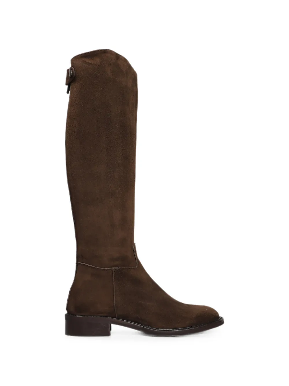 Julie Dee rear-zip knee-high boots Bruin