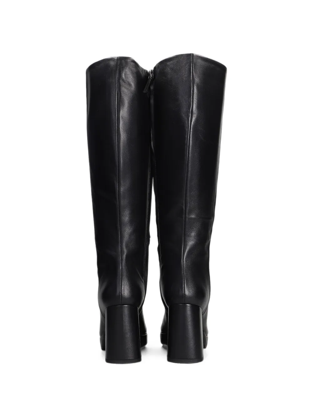 The Seller platform knee-high boots Zwart