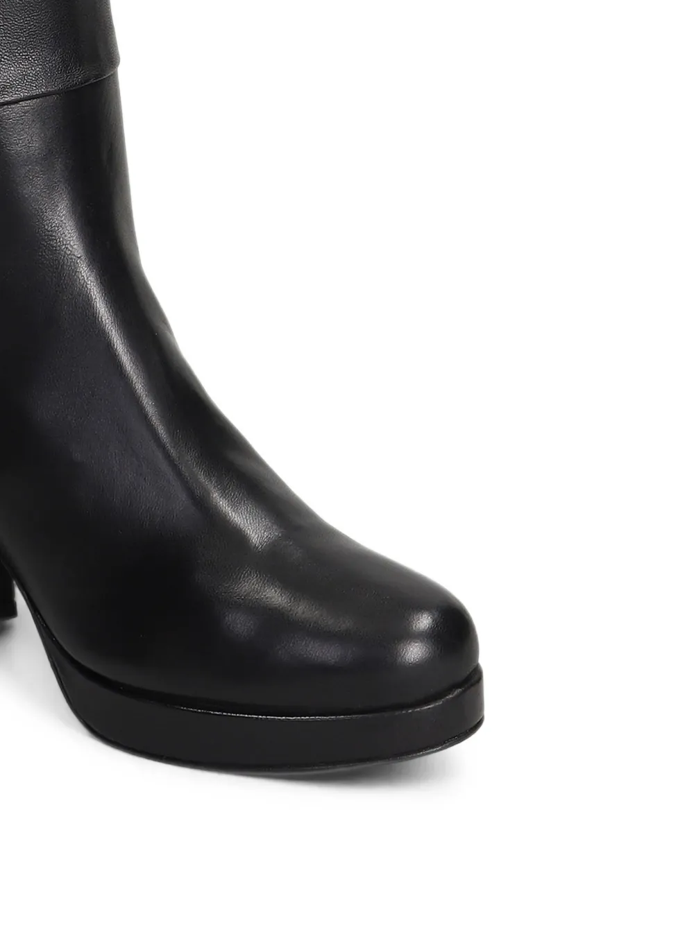 The Seller platform knee-high boots Zwart