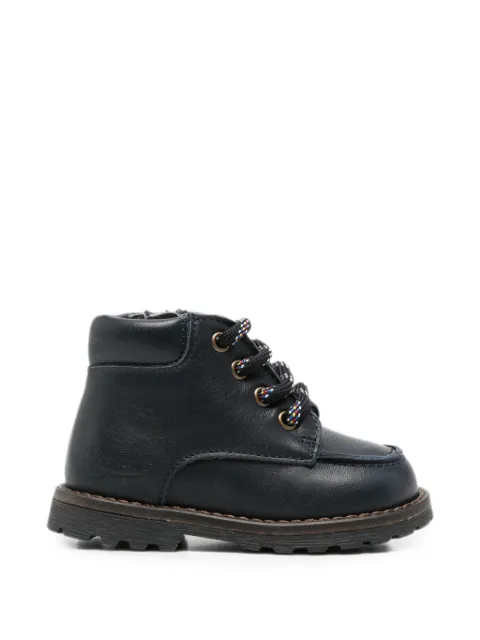 Bonpoint lace-up leather boots