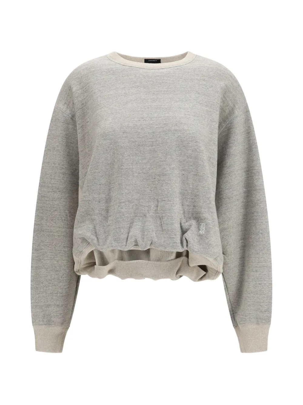 R13 New York balloon logo-print sweatshirt Grijs
