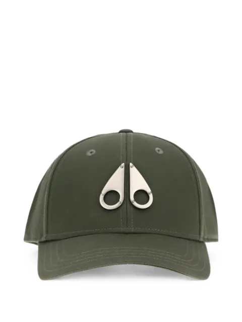 Moose Knuckles logo-plaque cap