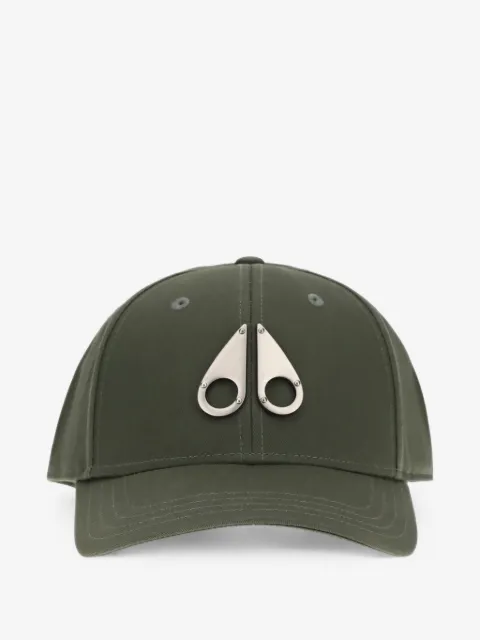 Moose Knuckles logo-plaque cap