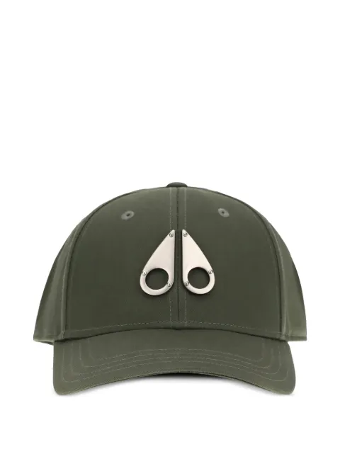 Moose Knuckles logo-plaque cap