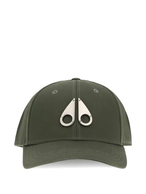 Moose Knuckles logo-plaque cap