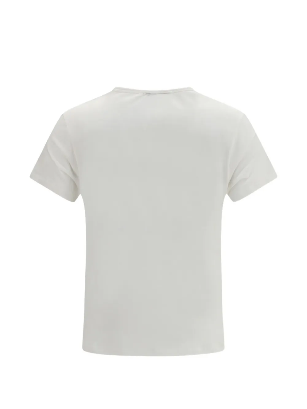 FENDI Ivoorwit jersey T-shirt met Ti Amo-print