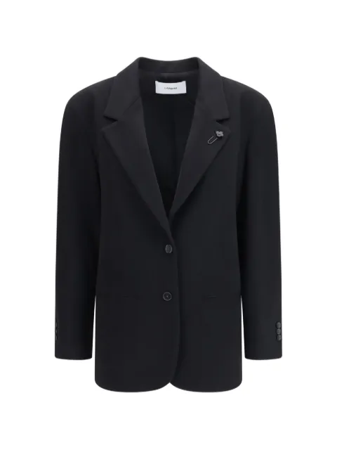 Lardini flower-detail single-breasted jacket