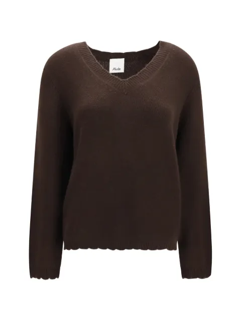 Allude Pullover mit geripptem Saum
