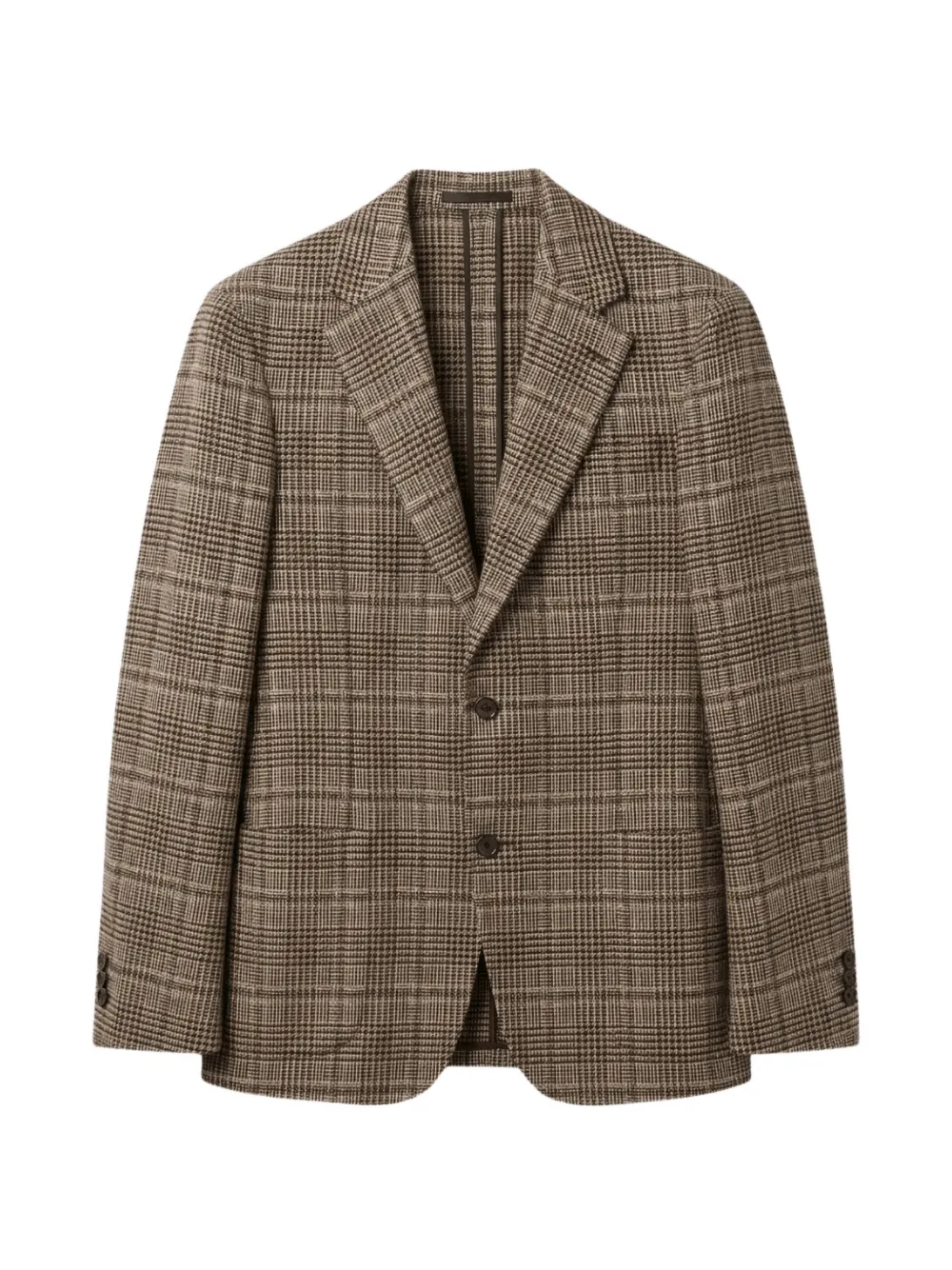 Lardini check-patterned blazer Bruin