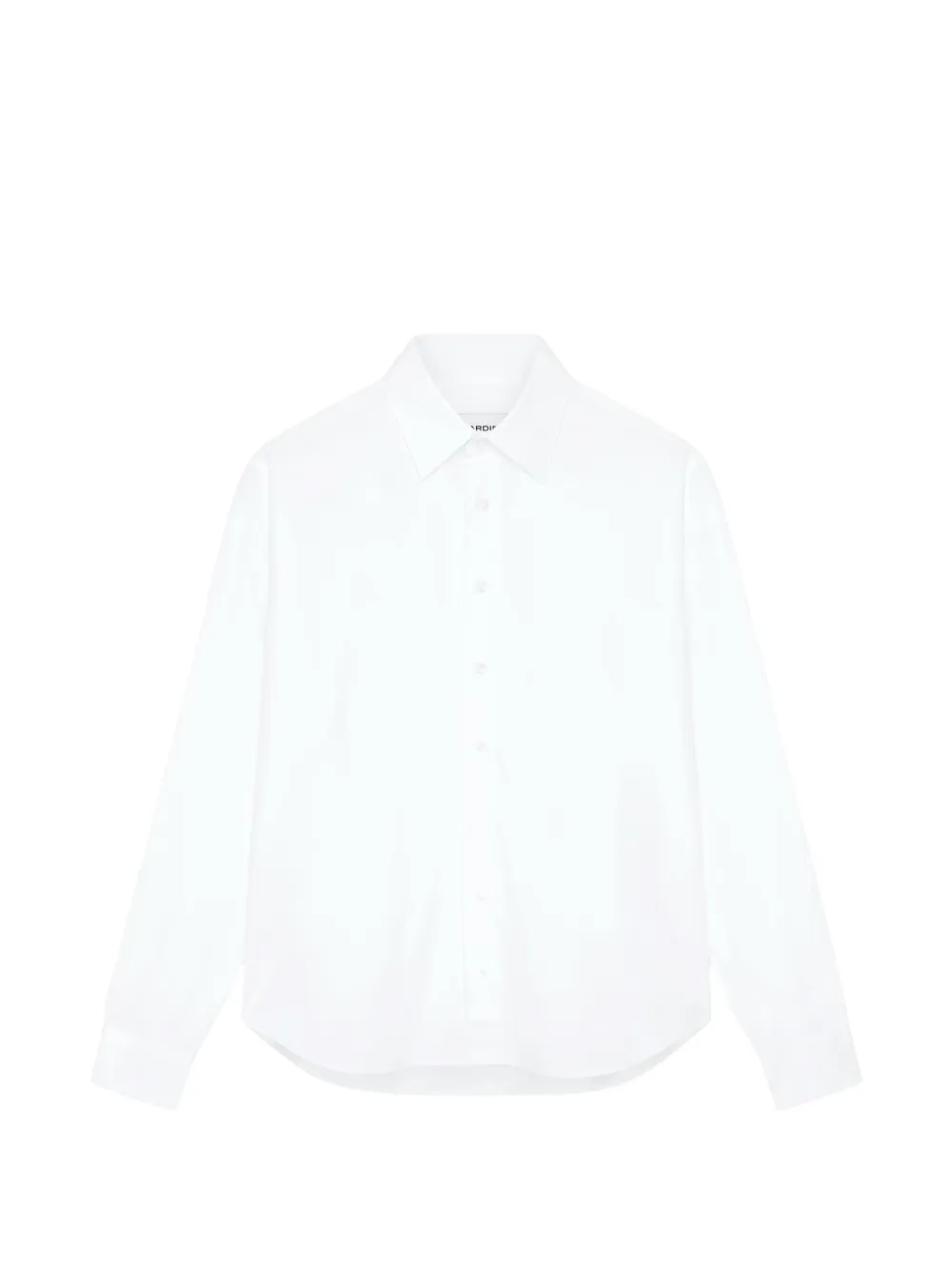 Lardini long-sleeve button-down shirt Wit